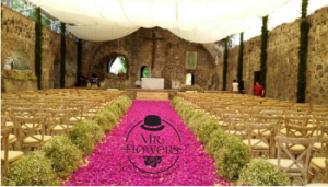 Camino de igesia decorado Camino de igesia decorado