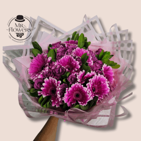 Ramo de Rosas y Gerberas Ramo de Rosas y Gerberas