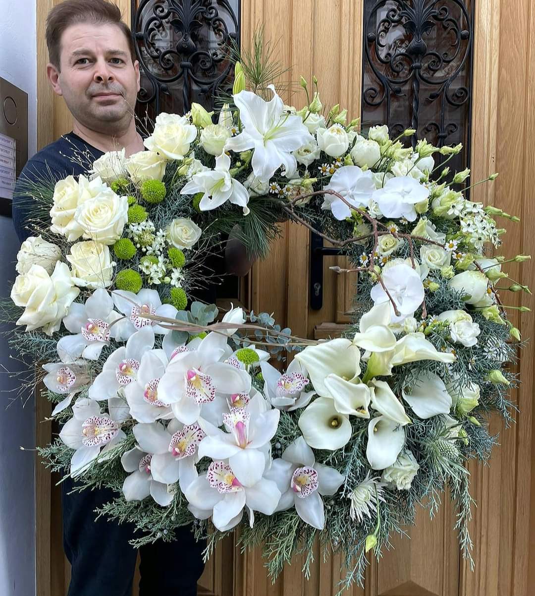 Corona Fúnebre Funeraria Gayosso Colima