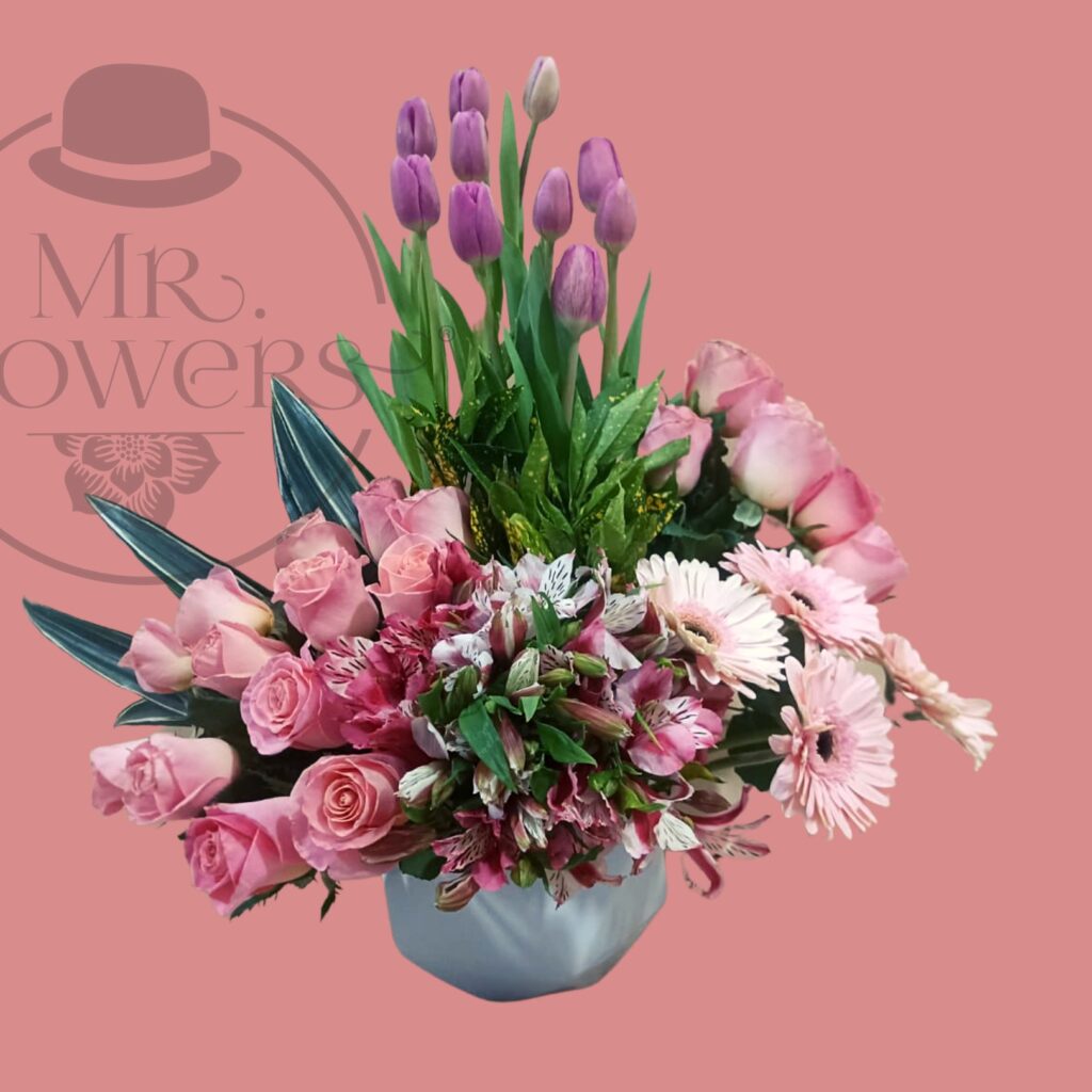 Florería del Valle Arreglos con Rosas Rojas