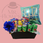 Arreglo con Cervezas, Papas y Globo