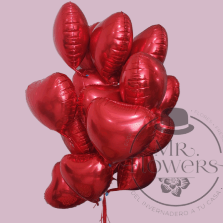 Bouquet de Globos Corazón - Image 1
