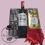 Caja de Vino y Chocolates
