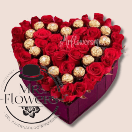 Corazon-con-34-rosas-rojas-y-16-ferreros-1.png Corazón con 34 rosas rojas y 16 ferreros - Image 1