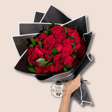 Enamorado Ando | Ramo con 24 Rosas Rojas