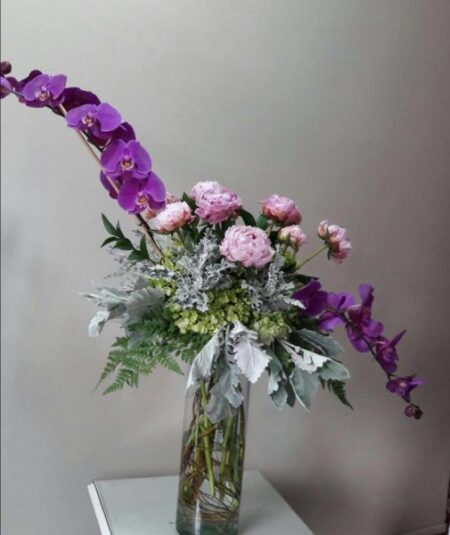 Peonias y Orquídea - Image 2