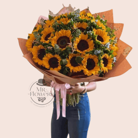 Ramo de 50 girasoles - Image 1