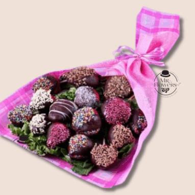Ramo de Fresas con Chocolate