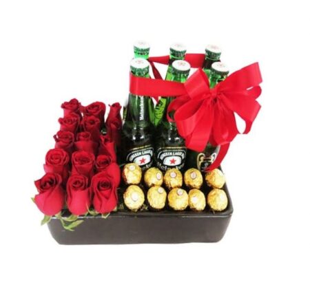 Regalo con Cervezas, Rosas y Chocolates - Image 2