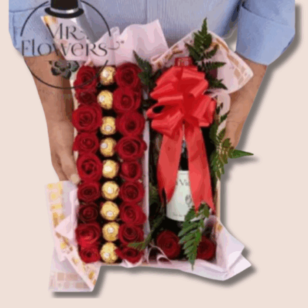 Rosas-rojas-Chocolates-y-Vino.png Rosas rojas Chocolates y Vino - Image 1